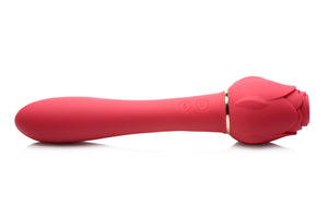 Bloomgasm - Sweet Heart Rose 5x Suction Rose and  10x Vibrator - Pink INM-AG827